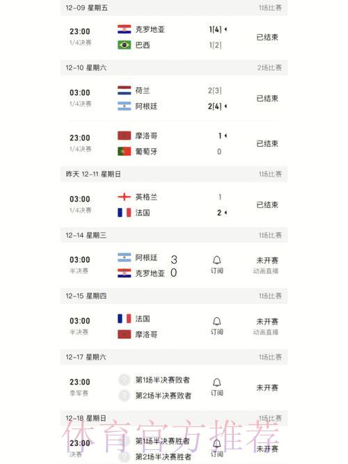 世界杯赛事结果深度解析与比分全面盘点